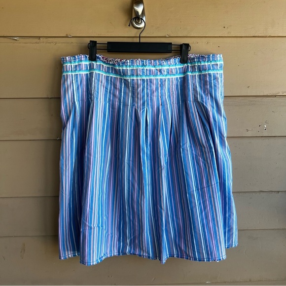 Old Navy Stripe Midi Skirt - Size 18 - Easter Modest Y2K Colorful - Picture 6 of 6